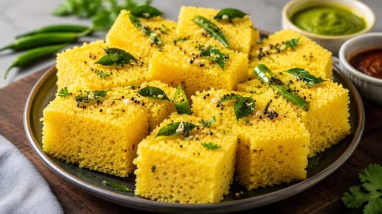 कुकर में बनाएं बाजार जैसा स्पंजी ढोकला, 10 मिनट में तैयार होगी गुजराती डिश