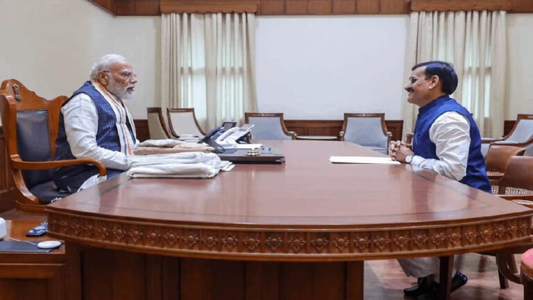 दतिया हार पर BJP में मंथन तेज, वीडी शर्मा ने PM मोदी से की मुलाकात
