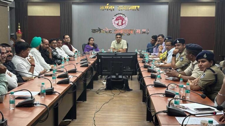 आगामी त्यौहारों को दृष्टिगत रखते हुए जिला स्तरीय शांति समिति की बैठक सम्पन्न