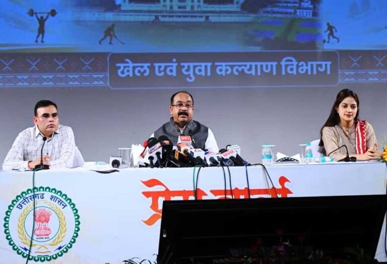 छत्तीसगढ़ में हॉकी लीग के आयोजन की तैयारी, छत्तीसगढ़ क्रीड़ा प्रोत्साहन योजना के लिए 57 करोड़ का बजट