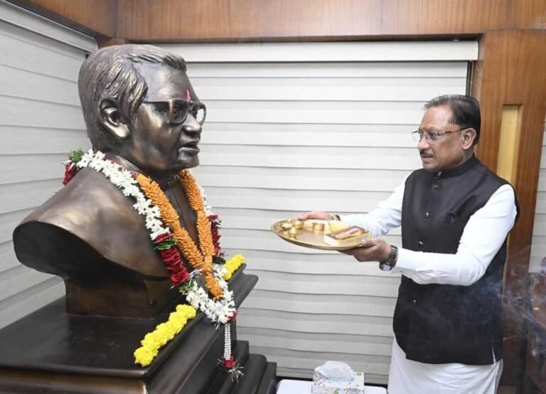 अटल जी के संकल्प और दूरदर्शी नेतृत्व ने छत्तीसगढ़ को दी नई पहचान, सुशासन और अंत्योदय की राह पर आगे बढ़ रहा प्रदेश : मुख्यमंत्री  साय