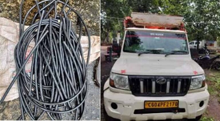 मोबाइल टावर से केबल चोरी करने वाले गिरोह का पर्दाफाश, बालोद में 7 आरोपी गिरफ्तार
