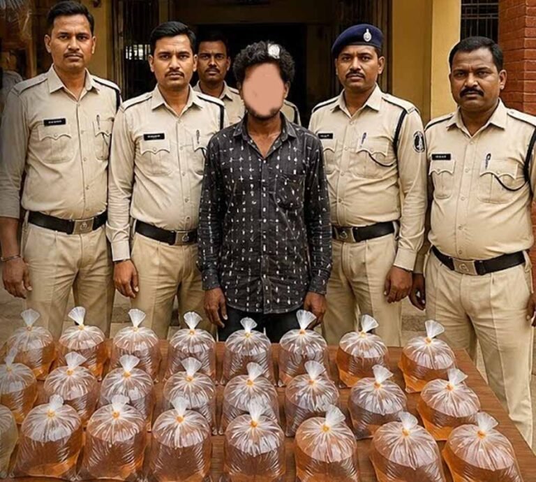 अवैध शराब निर्माण के मामले में एक आरोपी गिरफ्तार, न्यायालय ने भेजा न्यायिक अभिरक्षा में