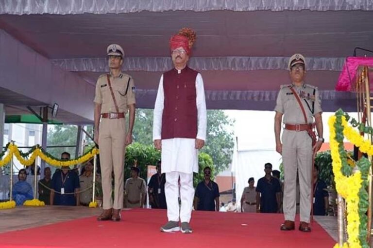 अतिरिक्त पुलिस महानिदेशक  चंचल शेखर की मौजूदगी में हुई स्वतंत्रता दिवस परेड की फुल ड्रेस रिहर्सल