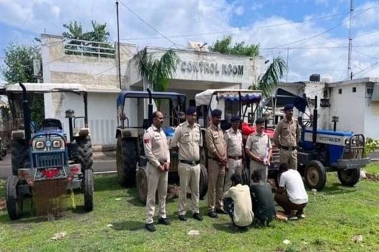 मध्यप्रदेश पुलिस की वाहन चोर गिरोहों के विरुद्ध बड़ी कार्रवाई