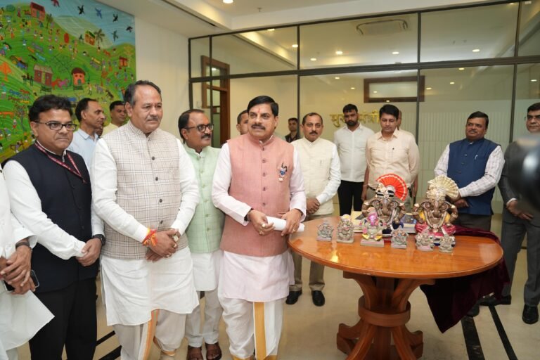 ख्यमंत्री डॉ. मोहन यादव ने “माटी गणेश – सिद्ध गणेश” अभियान का शुभारंभ किया