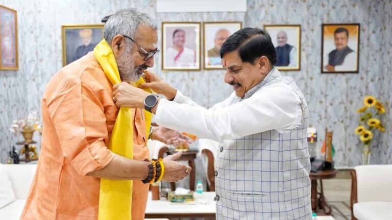 मध्यप्रदेश में टेक्सटाइल निवेश को मिलेगी रफ्तार, CM डॉ. यादव ने केंद्रीय मंत्री गिरिराज सिंह से की भेंट