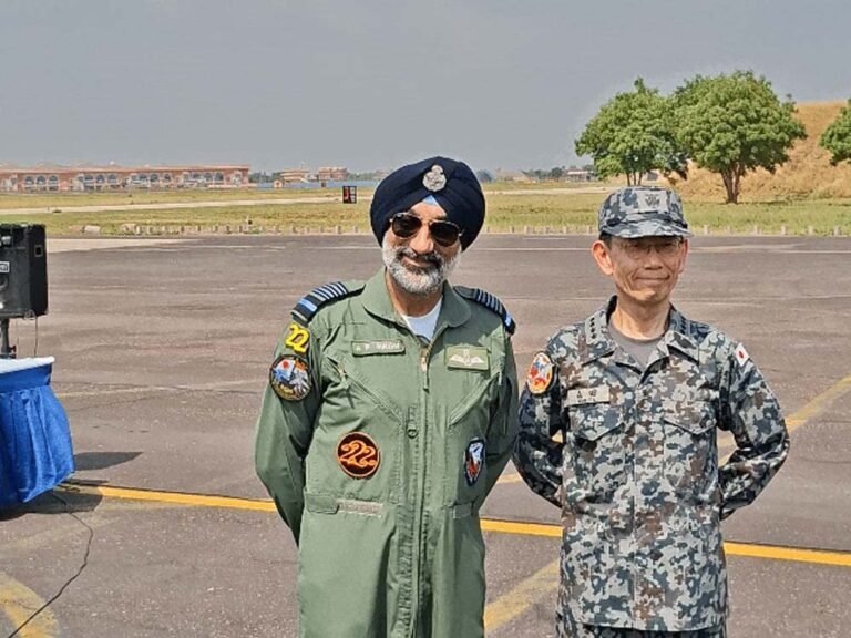 जोधपुर में भारत-जापान की हवाई ताकत, वायुसेना प्रमुखों ने स्वदेशी तेजस में भरी उड़ान