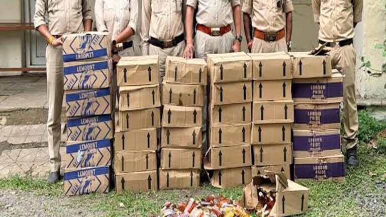 वैध शराब के विरुद्ध आबकारी विभाग की कार्रवाई, 24.44 बल्क लीटर अवैध मदिरा जप्त, 3 प्रकरण दर्ज