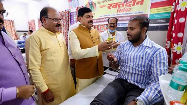 रक्तदान को लेकर CM डॉ. यादव की अपील, बोले- इससे बच सकती है किसी की जिंदगी