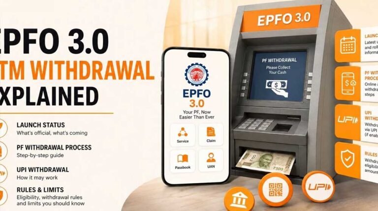 PF खाताधारकों के लिए बड़ी खबर! EPFO 3.0 में ATM-UPI से जोड़ने का प्लान
