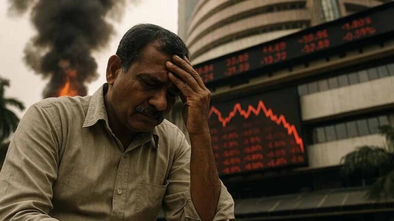 शेयर बाजार में भारी गिरावट, ओपनिंग में ही Sensex-Nifty क्रैश; NSE IPO पर भी सवाल