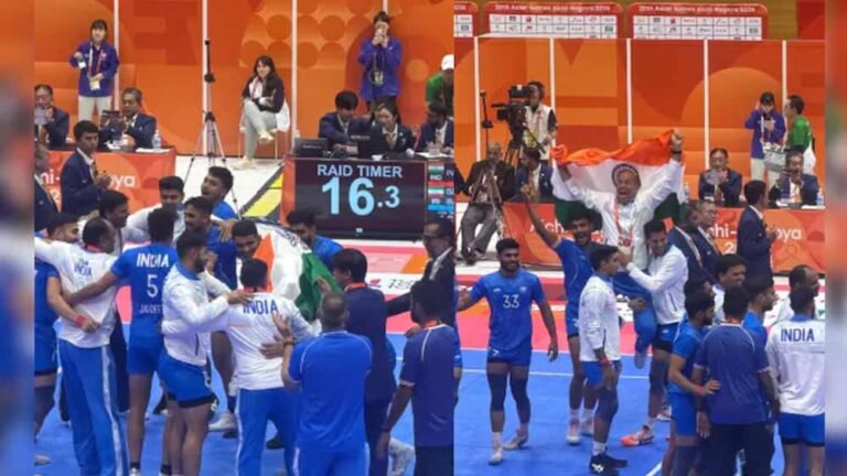 कबड्डी में फिर भारत का दबदबा! ईरान को पटखनी देकर 9वीं बार जीता एशियन गेम्स गोल्ड