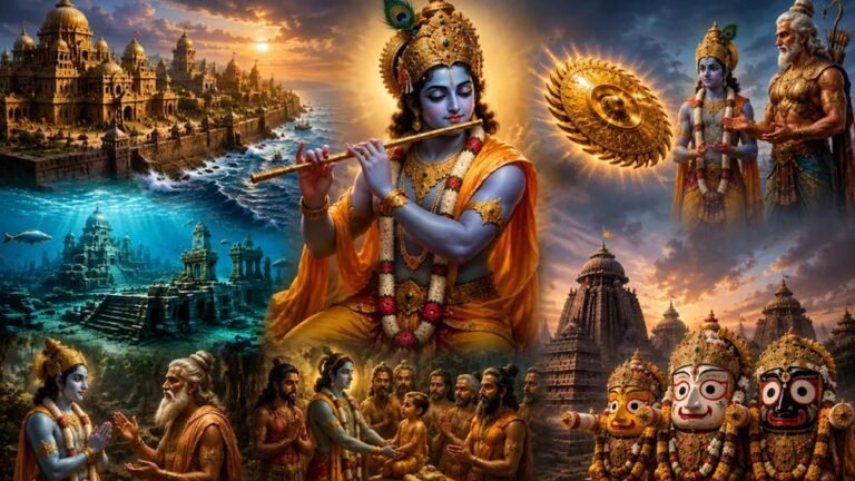 श्रीकृष्ण से जुड़े 5 रहस्यमयी प्रसंग, समुद्र में समाई द्वारका से जगन्नाथ पुरी के ‘दिव्य तत्व’ तक