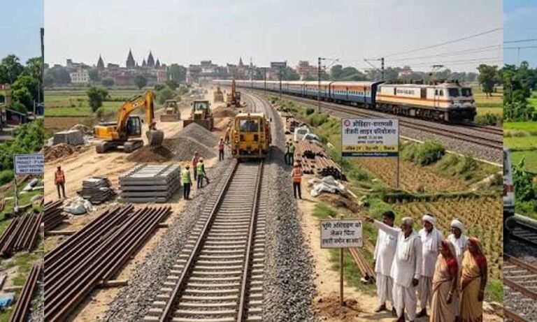 ग्वालियर रेल यात्रियों के लिए जरूरी खबर, 7 ट्रेनों के बदले रूट; तीसरी रेल लाइन का काम शुरू