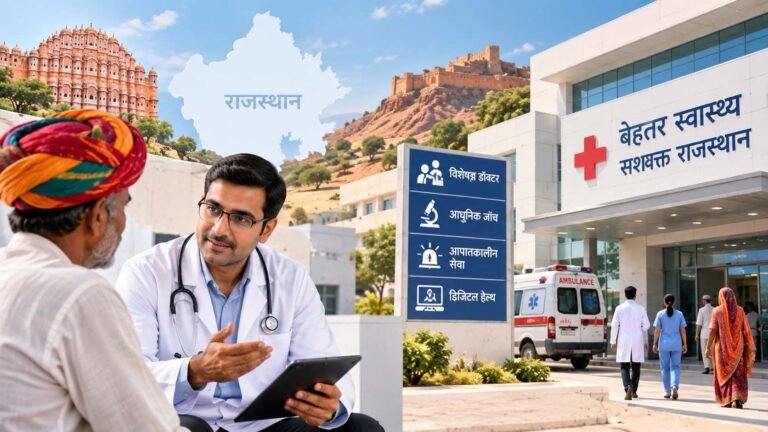 जयपुर से बाहर भी मिलेंगी विशेषज्ञ स्वास्थ्य सेवाएं, राजस्थान में बनेगा नया हेल्थ मॉडल