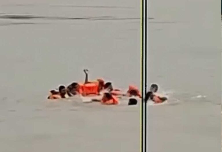 गौरीघाट में बड़ा हादसा टला, 4 की क्षमता वाली मोटरबोट में सवार थे 8 होमगार्ड जवान