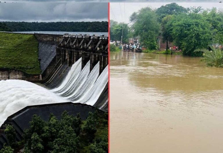 MP में बारिश का जोर, ग्वालियर-गुना-शिवपुरी में आसमानी आफत; 19 जिलों में भारी बारिश का अलर्ट