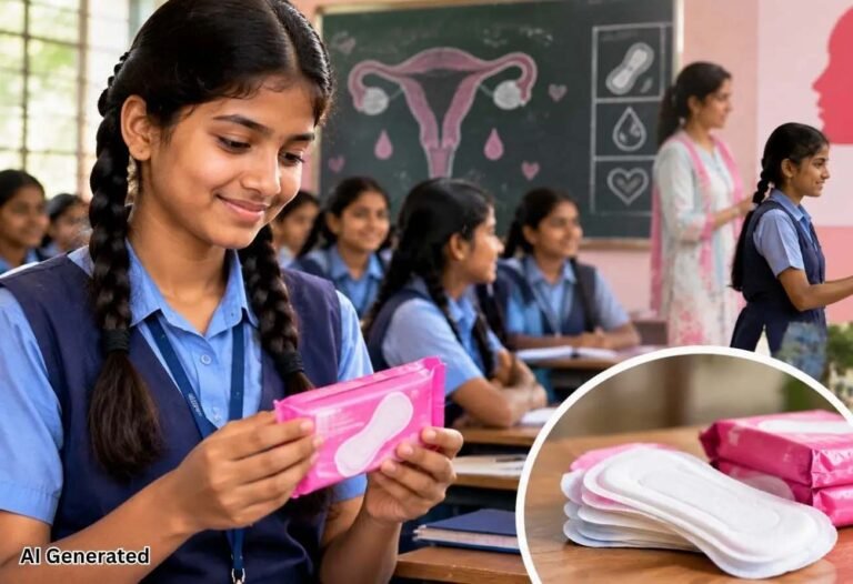 लखनऊ में बड़ा फैसला, स्कूल जाने वाली और ड्रॉपआउट किशोरियों को भी मुफ्त सैनिटरी नैपकिन