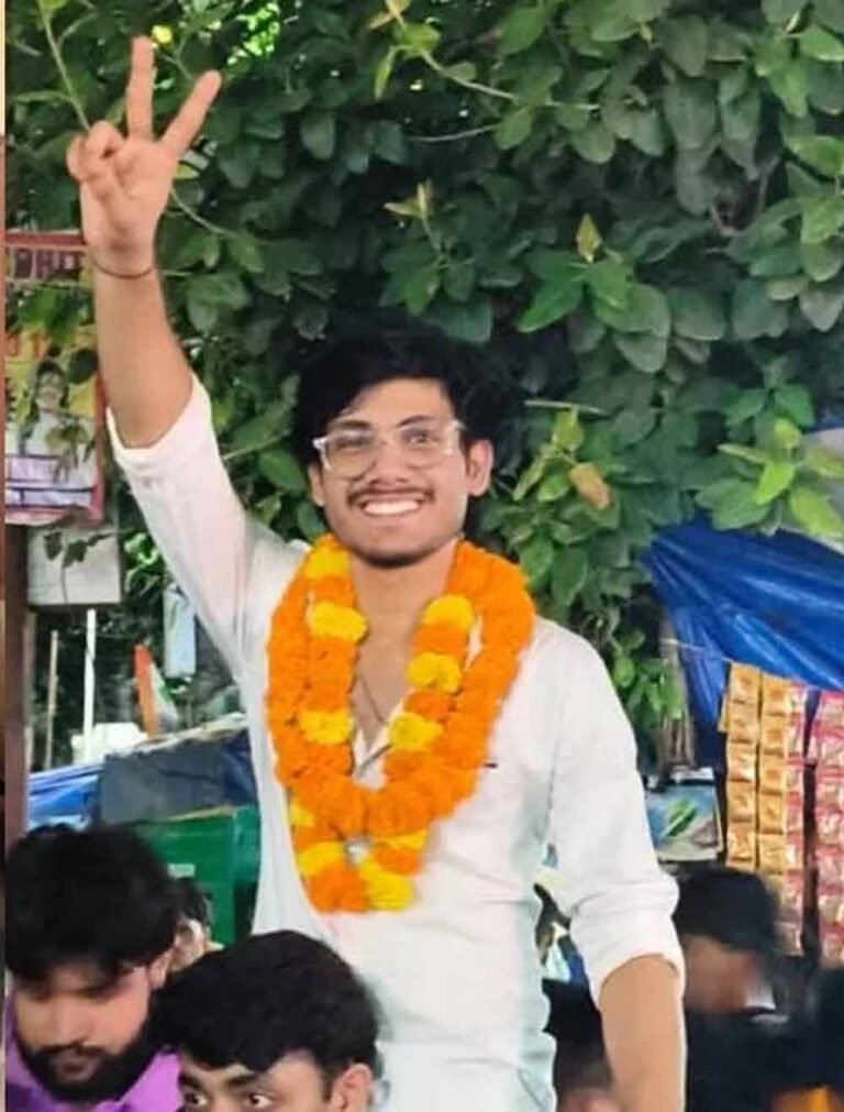 छत्तीसगढ़ के पीयूष जायसवाल ने DU छात्रसंघ चुनाव में दर्ज की जीत, 674 वोटों से जीते