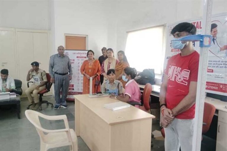 महिला नव आरक्षकों के स्वास्थ्य परीक्षण हेतु दो दिवसीय शिविर आयोजित
