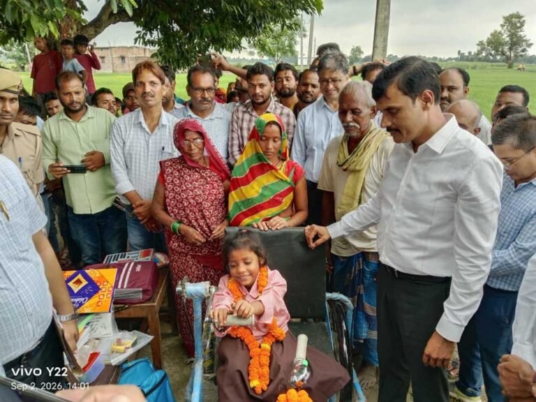 दिव्यांगता को हराकर पढ़ाई का सपना देखने वाली मासूम की पुकार पर दौड़ा प्रशासन, इलाज का भी इंतजाम