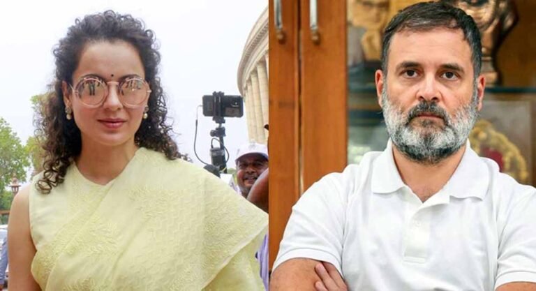 जंतर-मंतर प्रदर्शन पर कंगना रनौत का बयान, राहुल गांधी पर चुनाव नतीजे स्वीकार न करने का आरोप