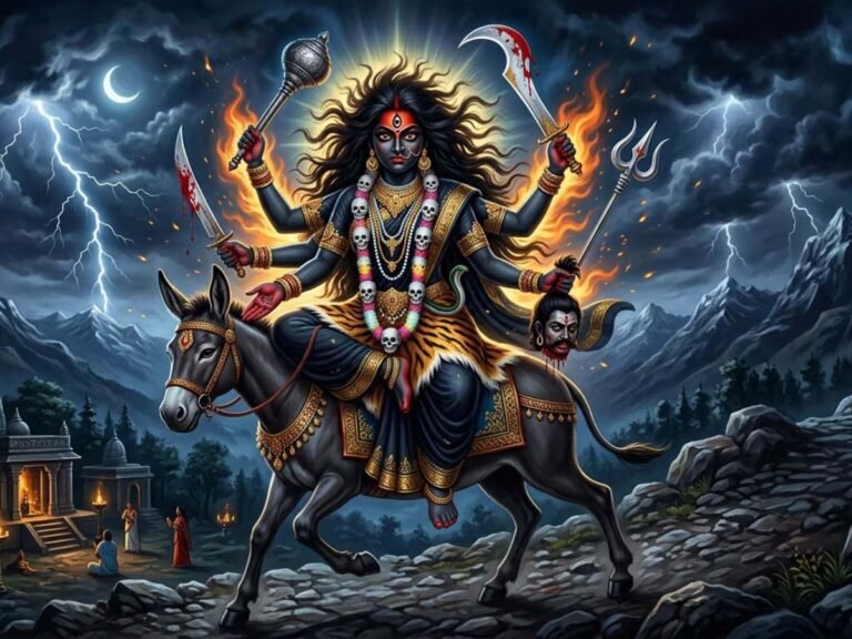Navratri 2026: कल  मां कालरात्रि की पूजा, गुड़ का भोग लगाएं और इन मंत्रों का करें जाप