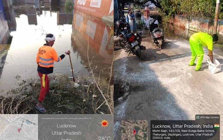 बाढ़ प्रभावित क्षेत्रों में ड्रोन से एंटी लार्वा छिड़काव, योगी सरकार का बड़ा कदम