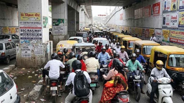दशहरे पर भोपाल में भारी वाहनों की नो-एंट्री, दोपहर 2 बजे से लागू होंगे नए ट्रैफिक नियम