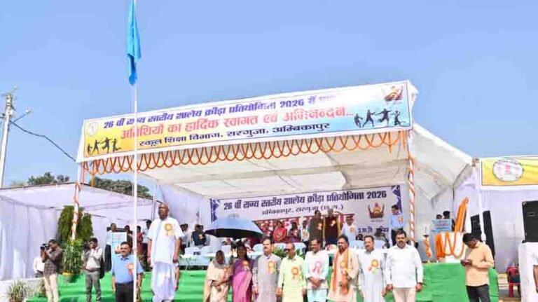 सांसद चिंतामणि महाराज ने खिलाड़ियों से सर्वश्रेष्ठ प्रदर्शन करने का किया आह्वान