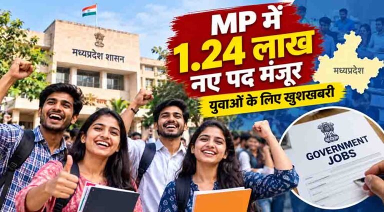 MP Government Jobs: मोहन सरकार का बड़ा फैसला, विभिन्न विभागों में 1.24 लाख पद स्वीकृत; जानें पूरी डिटेल