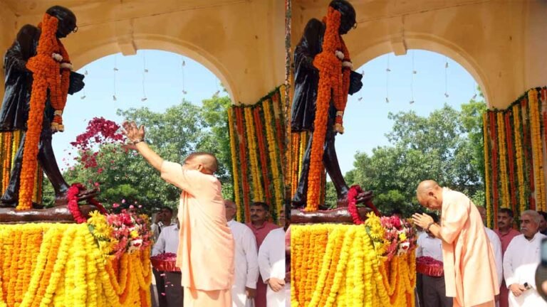 सीएम योगी ने बापू की 157वीं जयंती पर निवेदित की श्रद्धा, प्रदेशवासियों को दी ‘अंतरराष्ट्रीय अहिंसा दिवस’ की शुभकामना