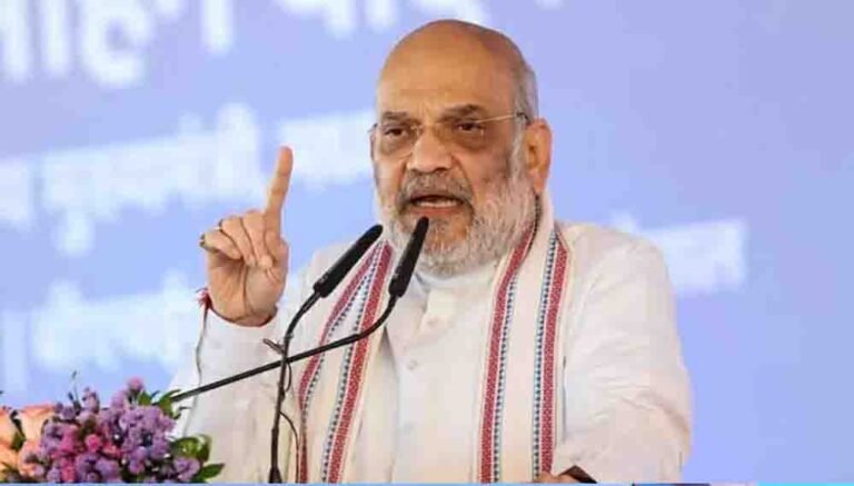 लखनऊ में अमित शाह का चुनावी संदेश, बोले- 312 सीटों वाली रिकॉर्ड जीत याद दिलाने आया हूं