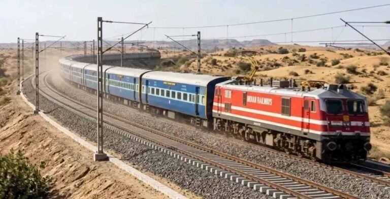 राजस्थान में नई रेल लाइन का CRS निरीक्षण कल, धौलपुर से गढ़ी सांधरा तक होगा स्पीड ट्रायल
