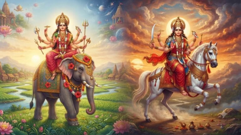 नवरात्रि में मां दुर्गा के आगमन की सवारी तय, घोड़े पर होगा प्रस्थान; जानें पूजा से जुड़ी खास बातें