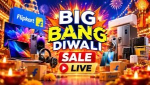 Flipkart Big Bang Diwali Sale: iPhone 17 से Samsung Galaxy S25 तक सस्ते, स्पीकर्स पर 70% तक छूट