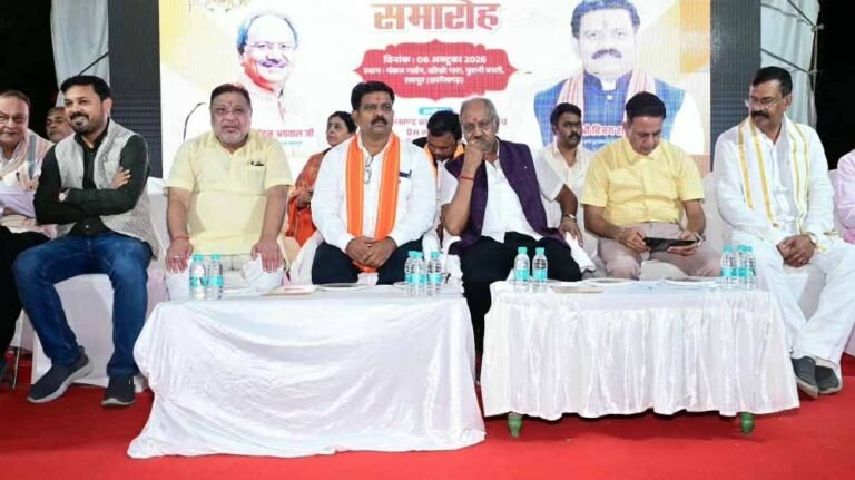पत्रकार पंकज शर्मा की स्मृति को सम्मान, डिप्टी CM विजय शर्मा ने प्रतिमा का किया अनावरण