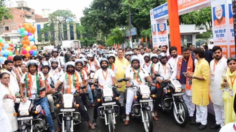 वडनगर से काशी तक सेवा संकल्प यात्रा, 500 बाइक यात्री करेंगे बाबा विश्वनाथ का अभिषेक