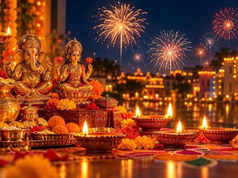 दिवाली 2026 कब है? जानें 8 नवंबर को लक्ष्मी-गणेश पूजा का शुभ मुहूर्त और गोवर्धन पूजा की तारीख