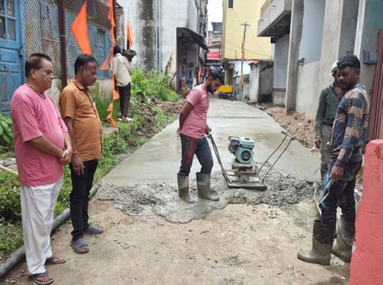 सड़क निर्माण में लापरवाही पर भड़कीं दुर्ग महापौर, अधिकारियों को लगाई फटकार