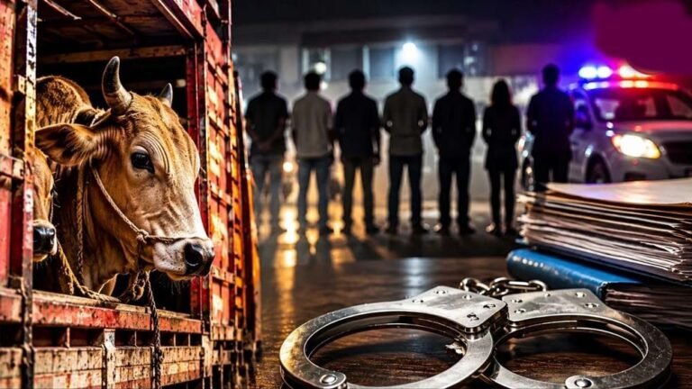 CG: गाय का कटा सिर मिलने से हड़कंप, आरोपी की दुकान पर प्रशासन की कार्रवाई