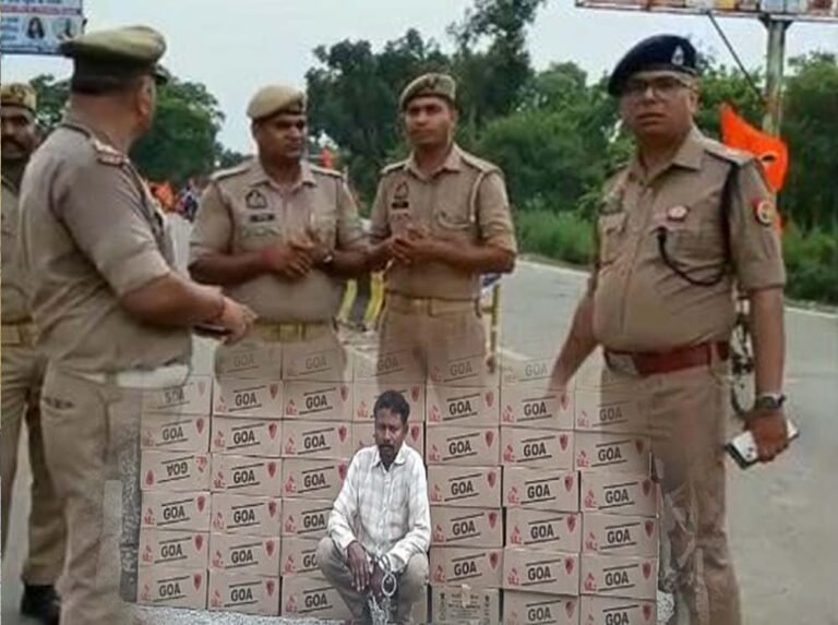 दशहरा मेले से पहले बस्तर पुलिस की बड़ी कार्रवाई, 75 पेटी शराब पकड़ी