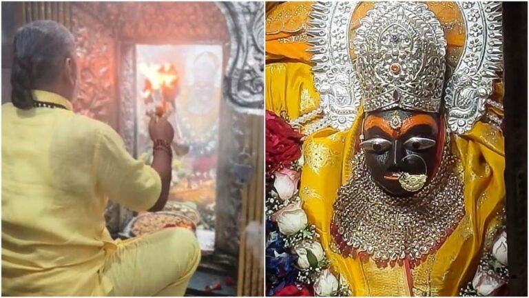 मैहर में नवरात्रि की धूम, पहले दिन 97 हजार से ज्यादा भक्तों ने किए मां शारदा के दर्शन