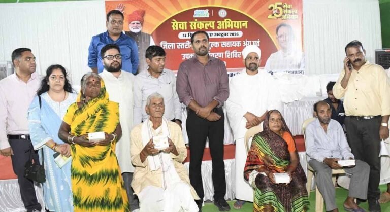 सेवा संकल्प अभियान: निदान-03 शिविर से संवर रही दिव्यांगजनों की जिंदगी