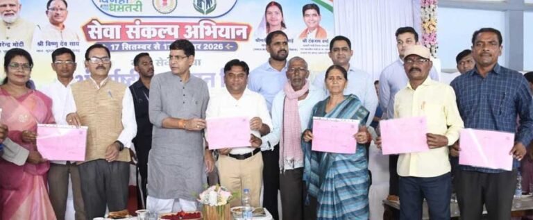 प्रदेश में धमतरी जिला अव्वल; 501 राजस्व ग्रामों में ड्रोन सर्वे पूरा, 63 हजार से अधिक अधिकार अभिलेख तैयार
